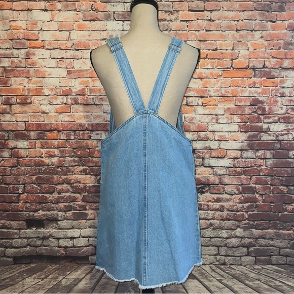 Ladies' Denim Overall Dress, Size M, EUC - Picture 4 of 13